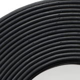 Jamie Young Deli Wavy Bamboo Wall Mirror, Black