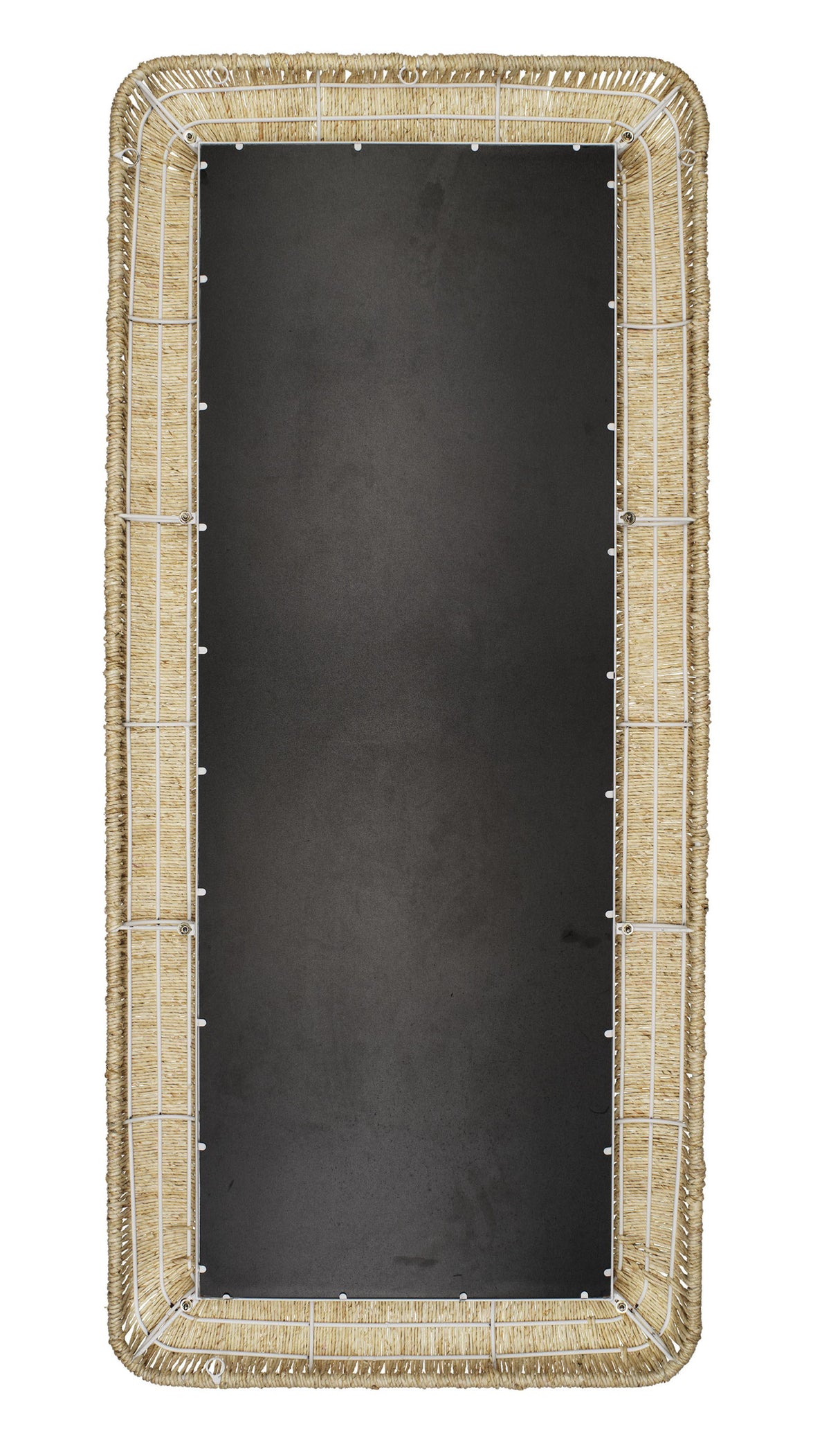 Jamie Young Hollis Rectangle Rope Floor Mirror