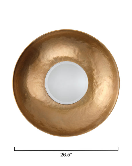 Jamie Young Theia Iron Round Wall Mirror