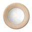 Jamie Young Paddock Bamboo Round Wall Mirror, Cream