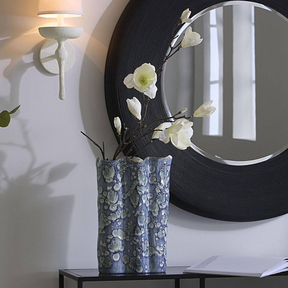 Jamie Young Cloud Ceramic Decorative Vase, Large