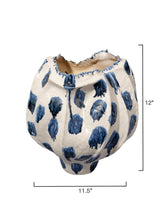 Jamie Young Monet Wide Ceramic Decorative Vase