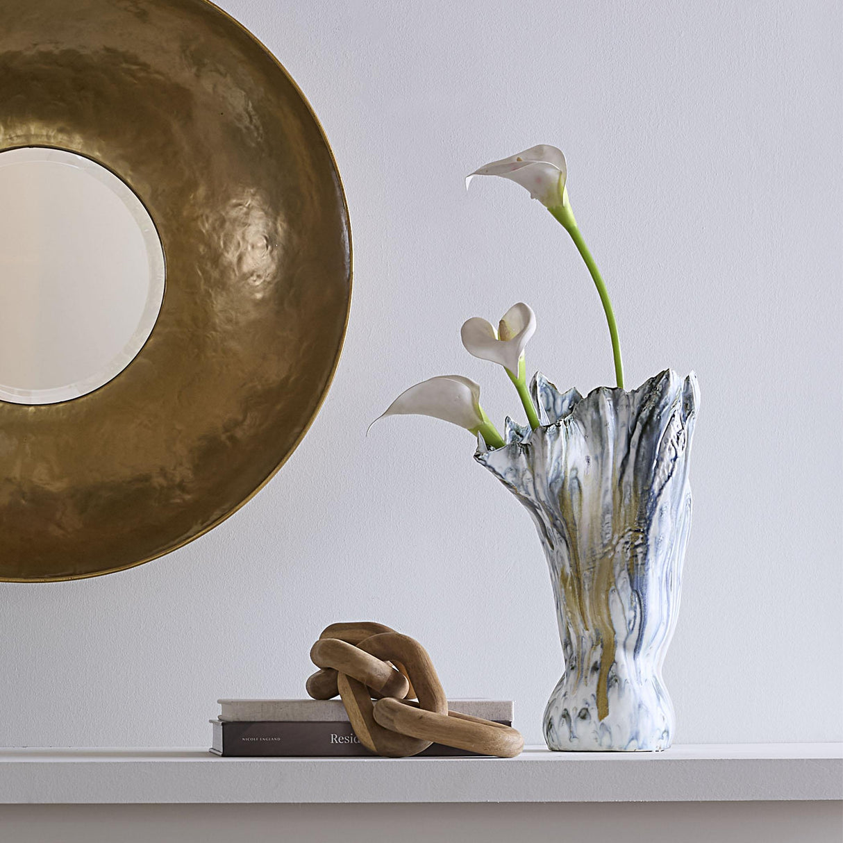 Jamie Young Orca Ceramic Decorative Vase