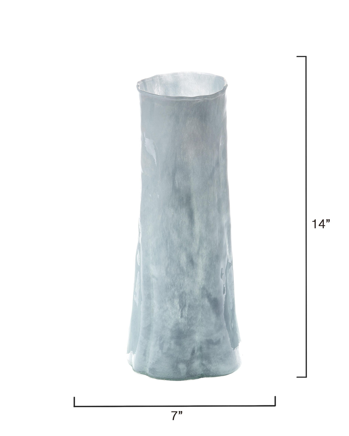 Jamie Young Sequoia Glass Decorative Vase, Small