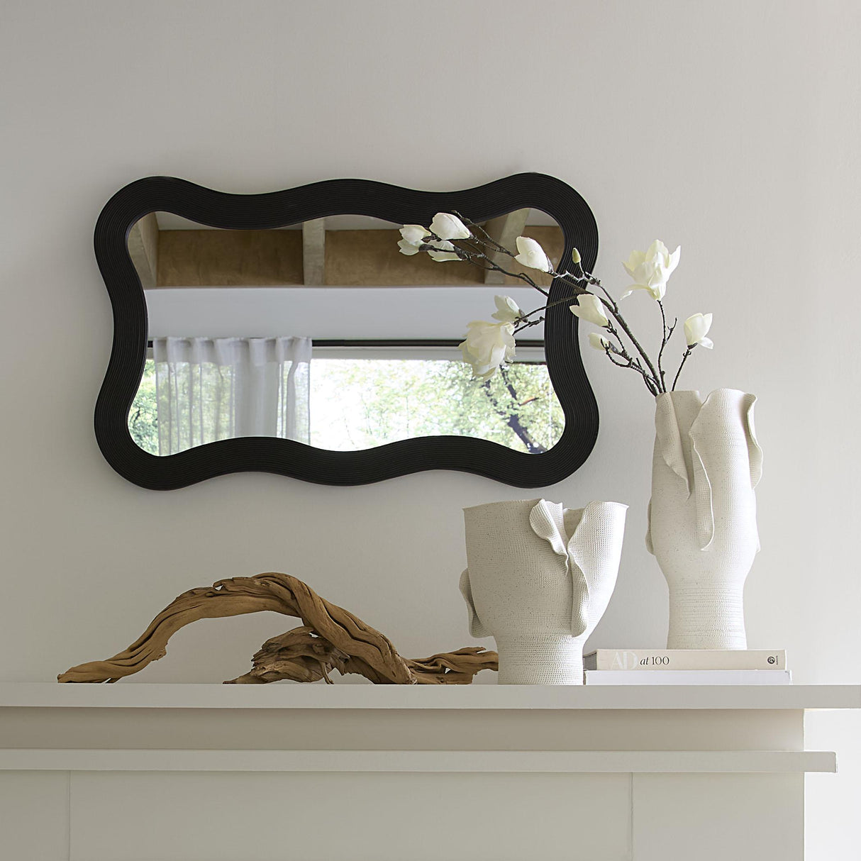 Jamie Young Severed Tall Porcelain Decorative Vessel