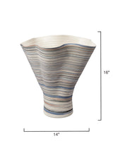 Jamie Young Splayed Porcelain Decorative Vase