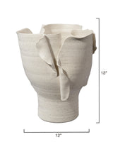 Jamie Young Torn Wide Porcelain Decorative Vessel