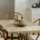 Jamie Young Unearthed Oval Ceramic Decorative Bowl