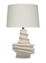 Jamie Young Dune Ceramic Table Lamp with Linen Shade