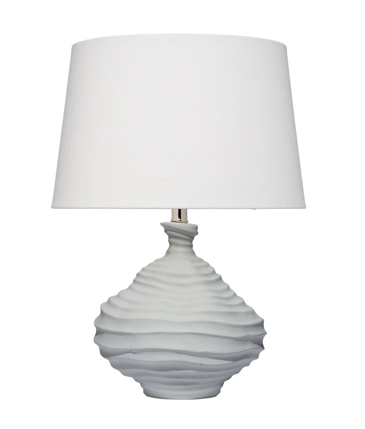Jamie Young Oasis Ceramic Table Lamp with Linen Shade