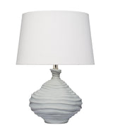 Jamie Young Oasis Ceramic Table Lamp with Linen Shade