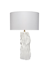 Jamie Young Sweetwood Ceramid Table Lamp with Linen Shade