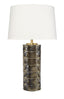 Jamie Young Wright Ceramic Table Lamp with Linen Shade