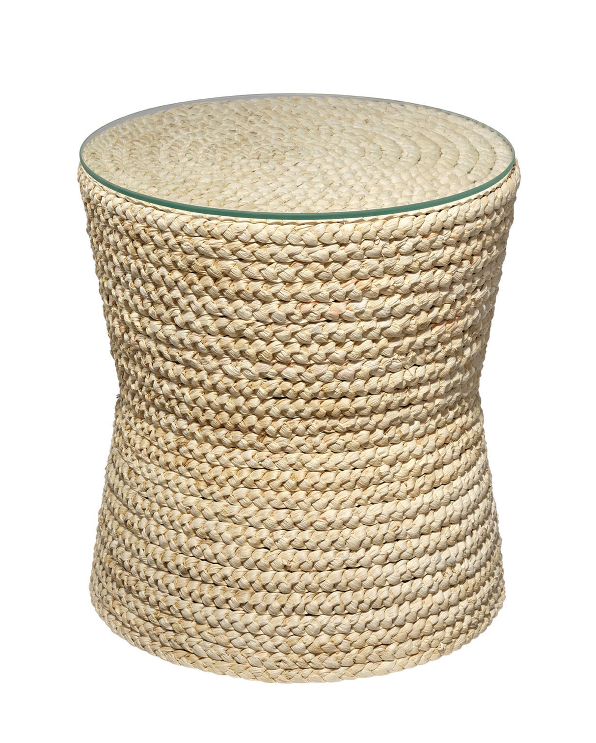 Jamie Young Grain Braided Side Accent Table
