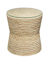Jamie Young Grain Braided Side Accent Table
