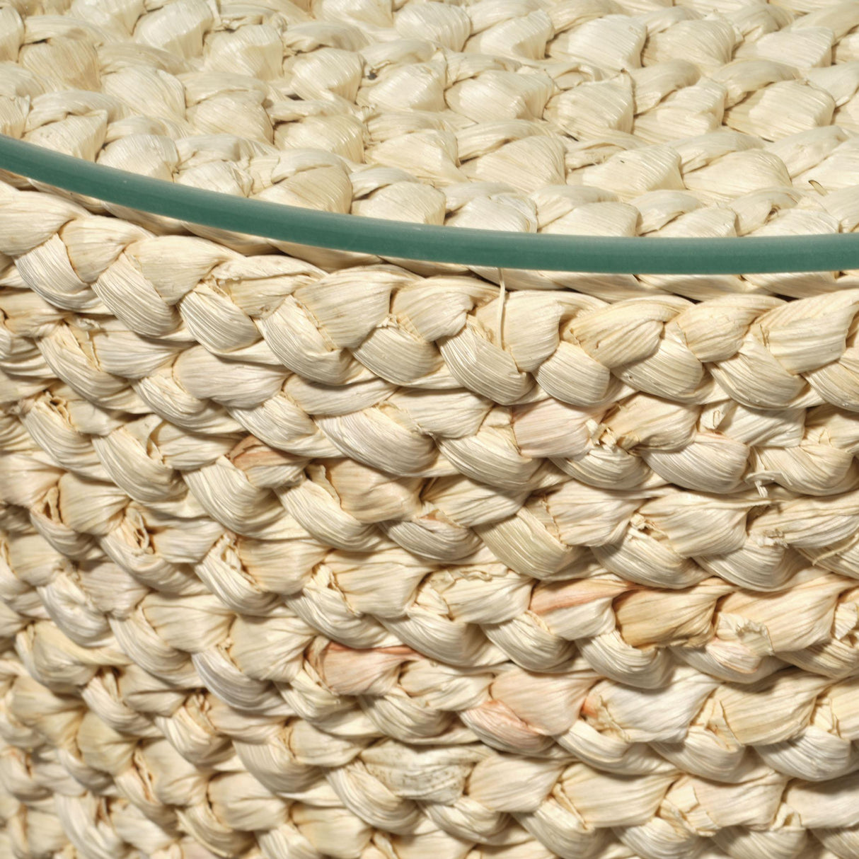 Jamie Young Grain Braided Side Accent Table