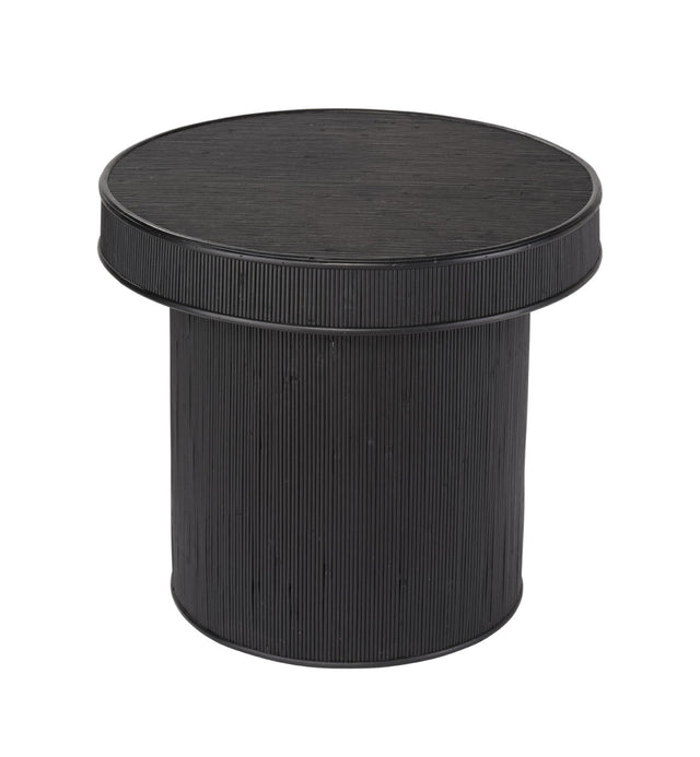 Jamie Young Taylor Bamboo Side Accent Table, Black