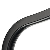 Jamie Young Aurora Wavy Iron Wall Mirror, Black