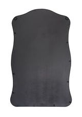 Jamie Young Aurora Wavy Iron Wall Mirror, Black