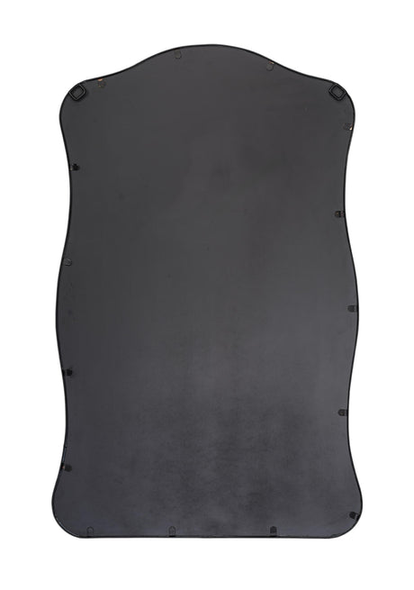 Jamie Young Aurora Wavy Iron Wall Mirror, Black