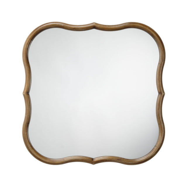 Jamie Young Daisy Wood Wall Mirror