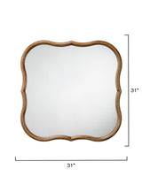 Jamie Young Daisy Wood Wall Mirror