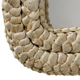 Jamie Young Grain Woven Corngrass Wall Mirror