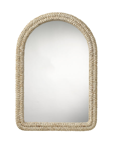 Jamie Young Grain Woven Corngrass Wall Mirror