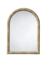 Jamie Young Hilltop Seagrass Arch Wall Mirror