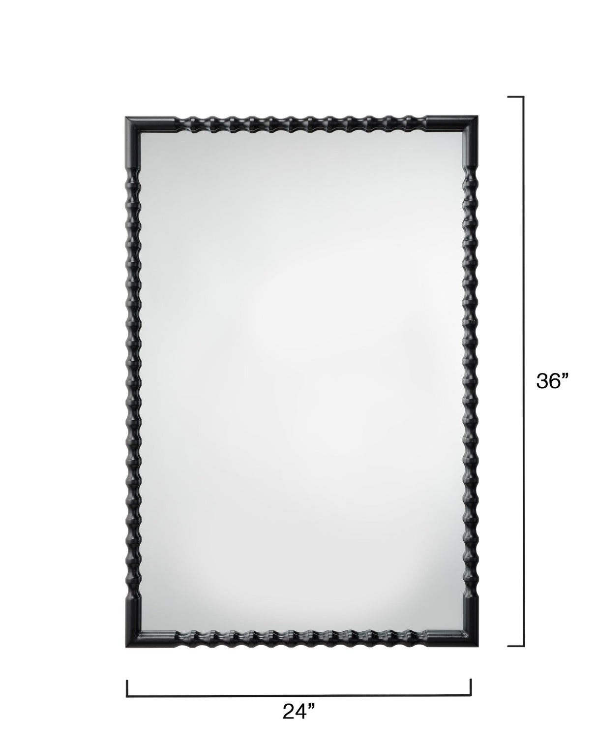 Jamie Young Particle Iron Rectangle Wall Mirror
