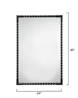 Jamie Young Particle Iron Rectangle Wall Mirror