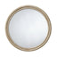 Jamie Young Riley Wood Round Wall Mirror