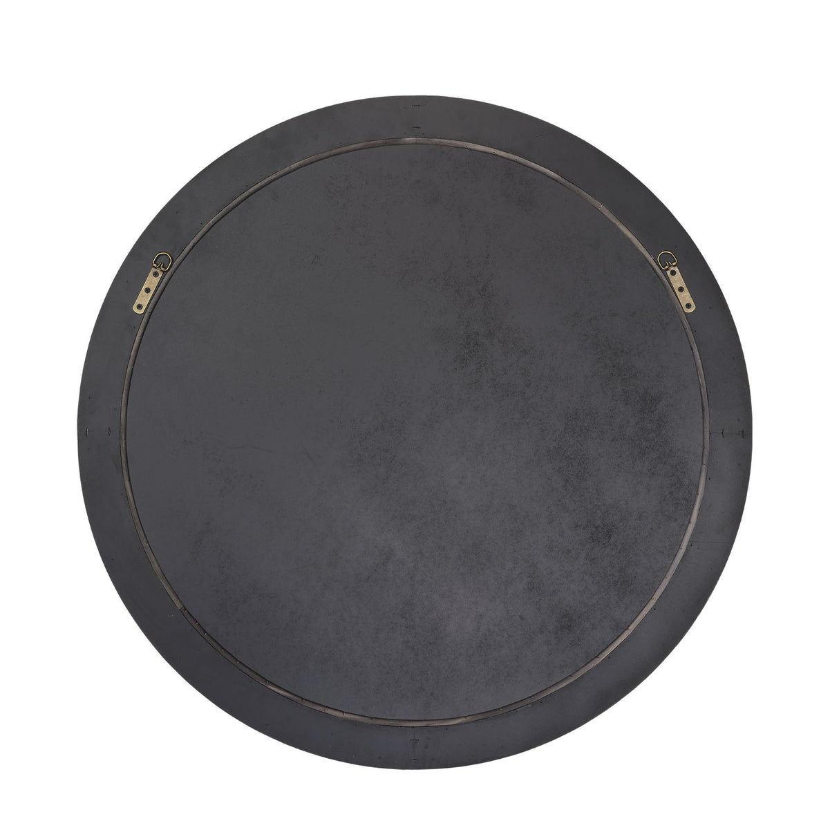 Jamie Young Riley Wood Round Wall Mirror
