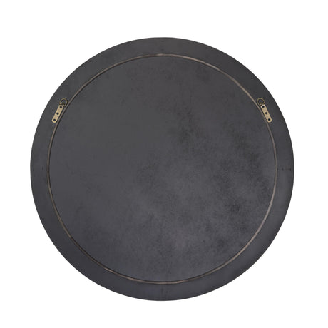 Jamie Young Riley Wood Round Wall Mirror