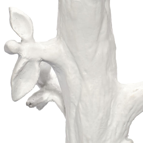 Jamie Young Sycamore Resin Table Lamp with Linen Shade