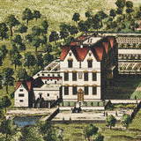 Schumacher Mr. Darcy 3 Panel Set Pemberley Green Wallpaper