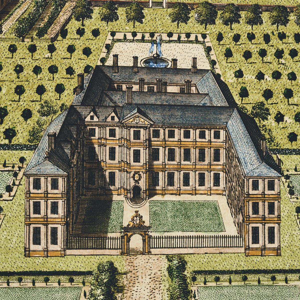 Schumacher Mr. Darcy 3 Panel Set Pemberley Green Wallpaper