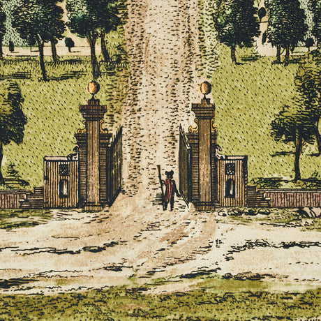 Schumacher Mr. Darcy 3 Panel Set Pemberley Green Wallpaper