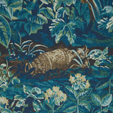 Schumacher La Fort 3 Panel Set Autumn Green Forest Wallpaper