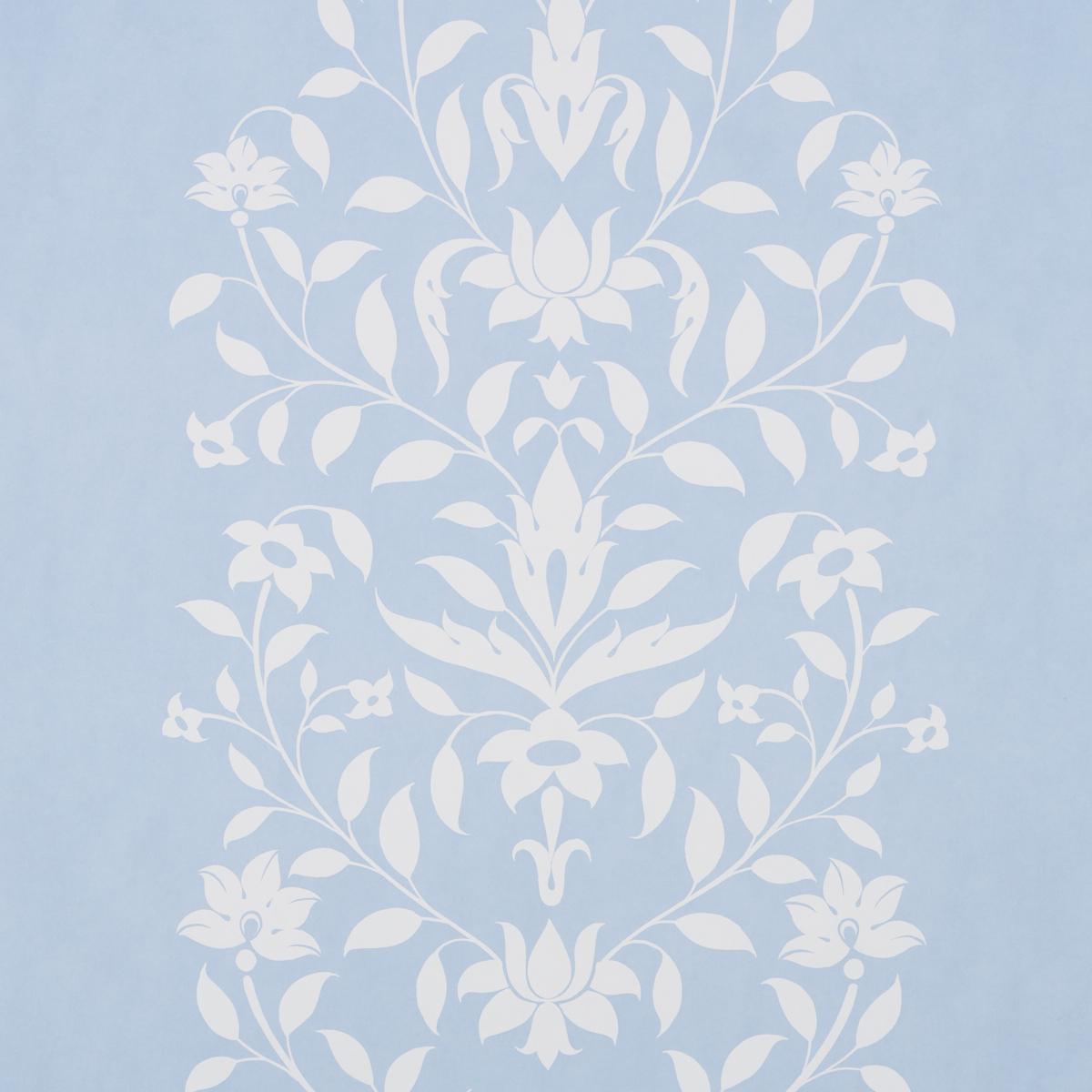 Schumacher Palladio Mughal Two Panel Set Sky Wallpaper