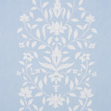 Schumacher Palladio Mughal Two Panel Set Sky Wallpaper
