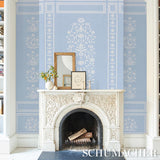 Schumacher Palladio Mughal Two Panel Set Sky Wallpaper