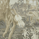 Schumacher La Fort 3 Panel Set Oyster Forest Wallpaper