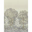 Schumacher La Fort 3 Panel Set Oyster Forest Wallpaper