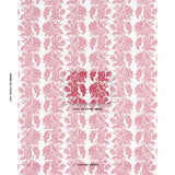 Schumacher Raven Woods Red Fabric
