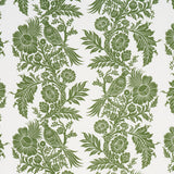Schumacher Raven Woods Green Fabric