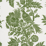 Schumacher Raven Woods Green Fabric
