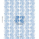 Schumacher Raven Woods Blue Fabric