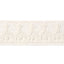 Schumacher White Noelia Embroidered Tape