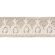 Schumacher Natural Noelia Embroidered Tape